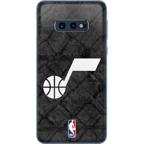 NBA Utah Jazz Black Rust Galaxy S10e Skin