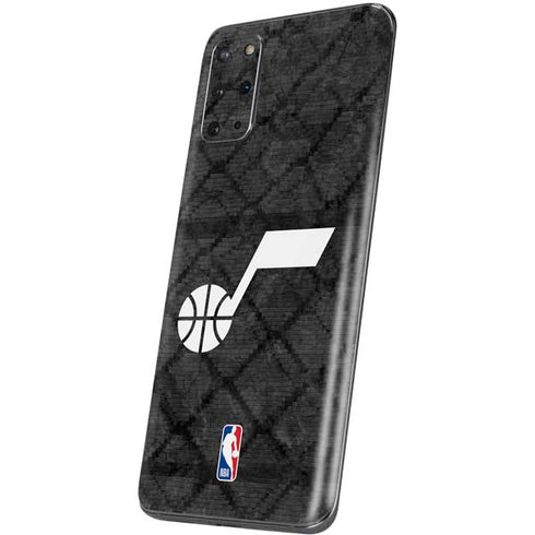 NBA Utah Jazz Black Rust Galaxy S20 Plus Skin