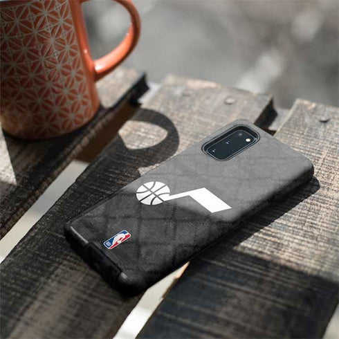 NBA Utah Jazz Black Rust Galaxy S20 Pro Case