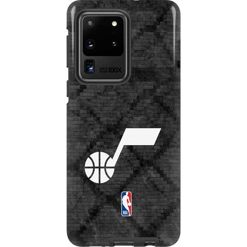 NBA Utah Jazz Black Rust Galaxy S20 Ultra 5G Pro Case