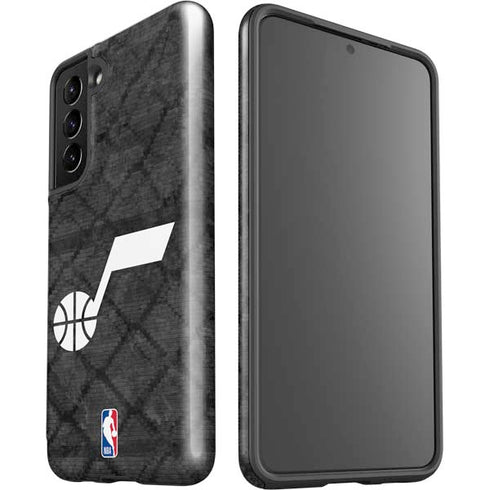 NBA Utah Jazz Black Rust Galaxy S21 5G Pro Case