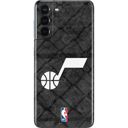 NBA Utah Jazz Black Rust Galaxy S21 5G Skin