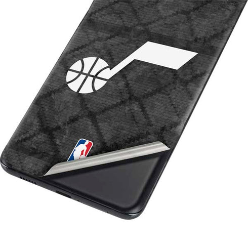 NBA Utah Jazz Black Rust Galaxy S21 5G Skin