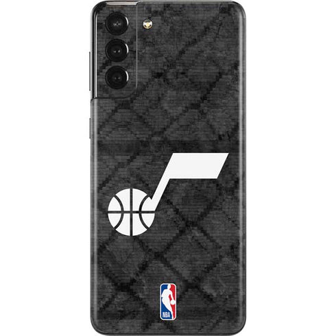 NBA Utah Jazz Black Rust Galaxy S21 Plus 5G Skin
