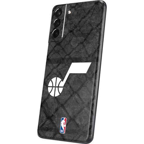 NBA Utah Jazz Black Rust Galaxy S21 Plus 5G Skin