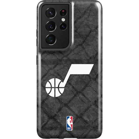 NBA Utah Jazz Black Rust Galaxy S21 Ultra 5G Pro Case