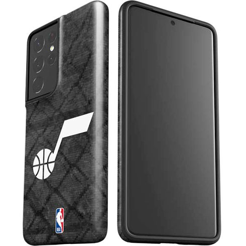 NBA Utah Jazz Black Rust Galaxy S21 Ultra 5G Pro Case