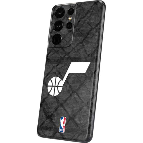 NBA Utah Jazz Black Rust Galaxy S21 Ultra 5G Skin