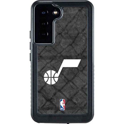 NBA Utah Jazz Black Rust Galaxy S23 Plus Waterproof Case