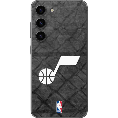 NBA Utah Jazz Black Rust Galaxy S23 Skin