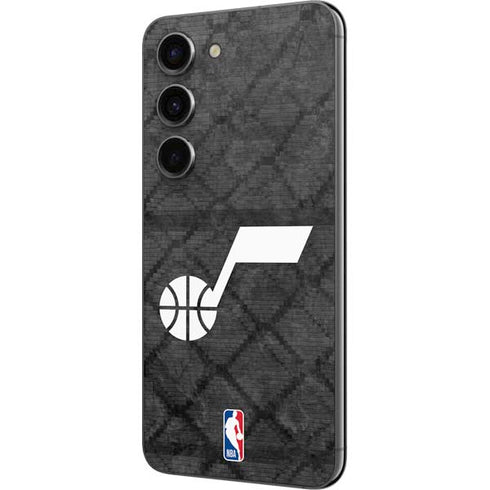 NBA Utah Jazz Black Rust Galaxy S23 Skin