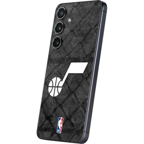 NBA Utah Jazz Black Rust Galaxy S25 Plus Skin