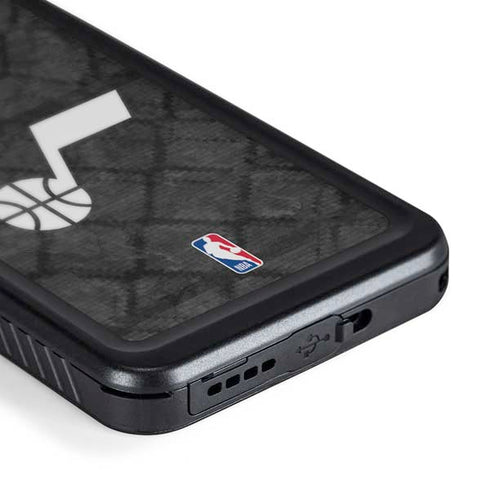 NBA Utah Jazz Black Rust Galaxy S24 Plus Waterproof Case