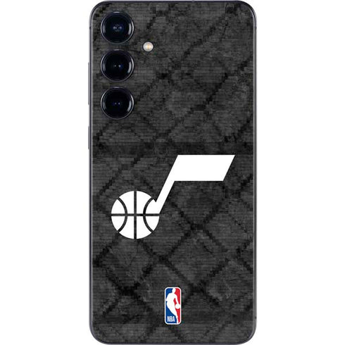 NBA Utah Jazz Black Rust Galaxy S25 Skin