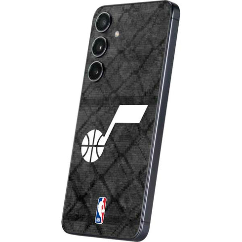 NBA Utah Jazz Black Rust Galaxy S24 Skin
