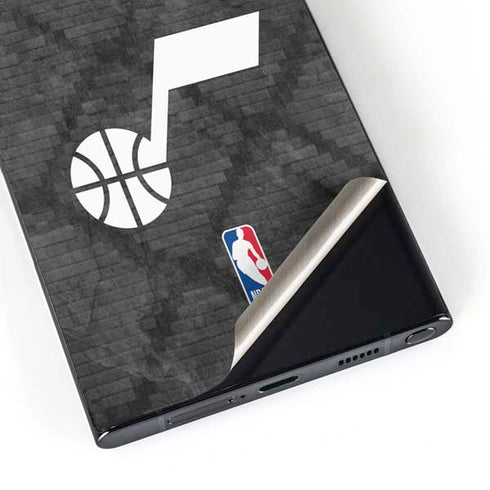 NBA Utah Jazz Black Rust Galaxy S25 Ultra Skin