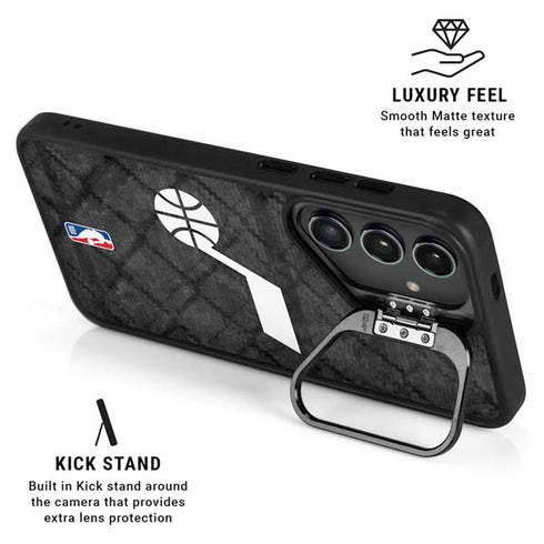 NBA Utah Jazz Black Rust Galaxy S25 FE Kickstand Case
