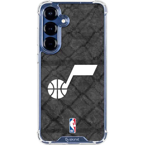 NBA Utah Jazz Black Rust Galaxy S25 Plus Clear Case