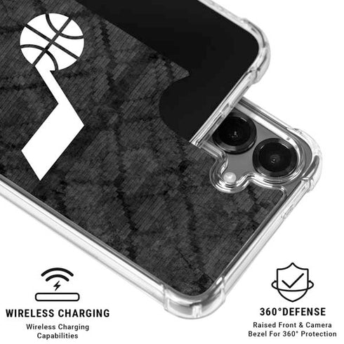 NBA Utah Jazz Black Rust Galaxy S26 Plus Clear Case