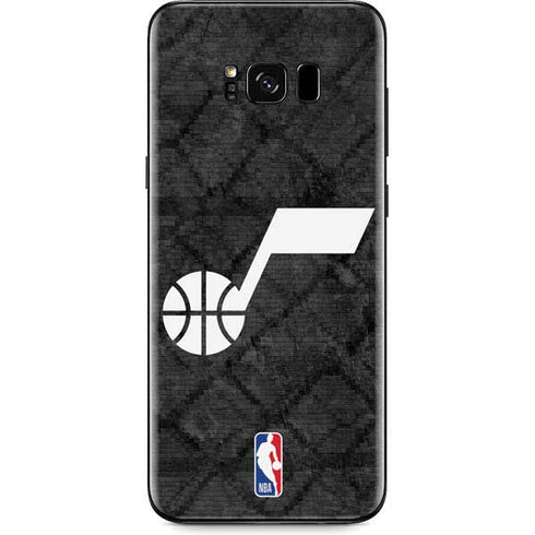 NBA Utah Jazz Black Rust Galaxy S8 Plus Skin