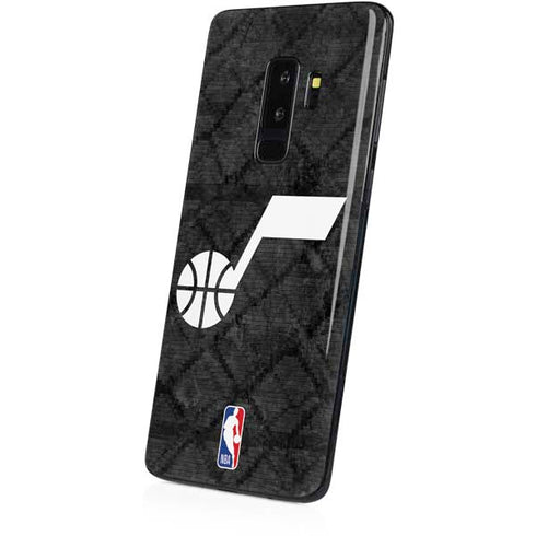 NBA Utah Jazz Black Rust Galaxy S9 Plus Skin