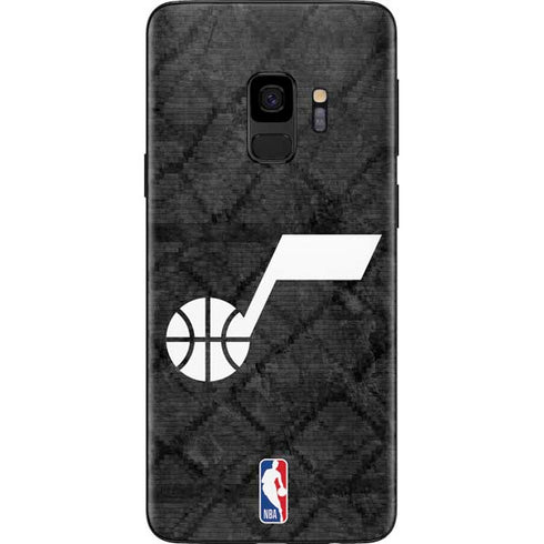 NBA Utah Jazz Black Rust Galaxy S9 Skin