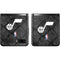 NBA Utah Jazz Black Rust Galaxy Z Flip Skin