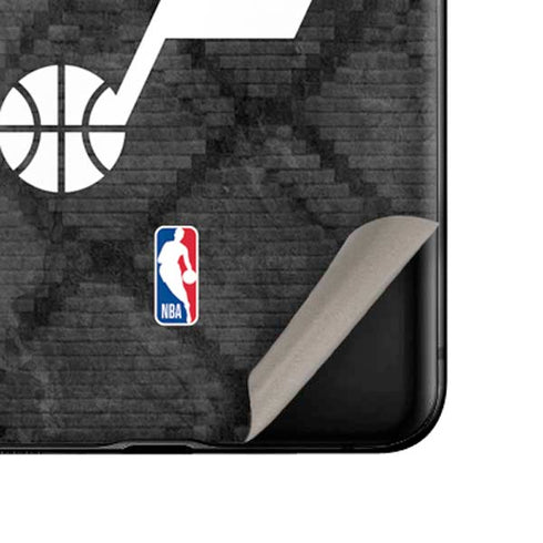 NBA Utah Jazz Black Rust Galaxy Z Flip Skin