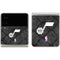 NBA Utah Jazz Black Rust Galaxy Z Flip3 5G Skin