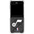 NBA Utah Jazz Black Rust Galaxy Z Flip5 5G Clear Case
