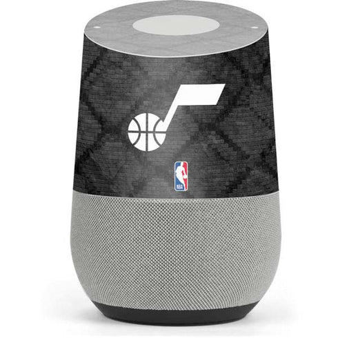 NBA Utah Jazz Black Rust Google Home Skin
