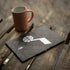 NBA Utah Jazz Black Rust iPad Skins