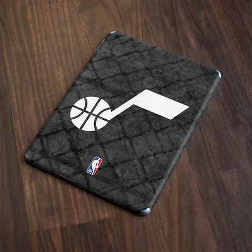 NBA Utah Jazz Black Rust Apple iPad Skin