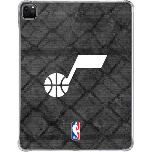 NBA Utah Jazz Black Rust iPad Pro 11in (2024) Clear Case