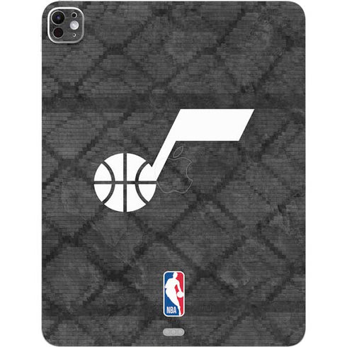 NBA Utah Jazz Black Rust iPad Pro 13in M4 (2024) Skin