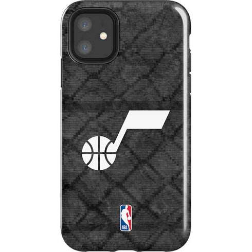 NBA Utah Jazz Black Rust iPhone 11 Impact Case