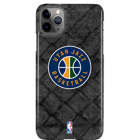 NBA Utah Jazz Black Rust iPhone Cases