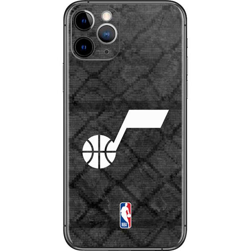 NBA Utah Jazz Black Rust iPhone 11 Pro Skin