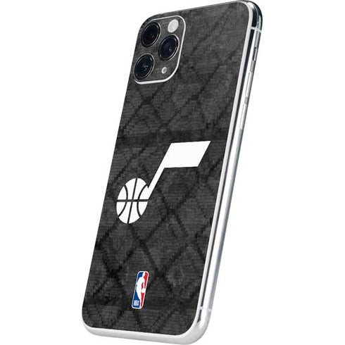 NBA Utah Jazz Black Rust iPhone 11 Pro Skin