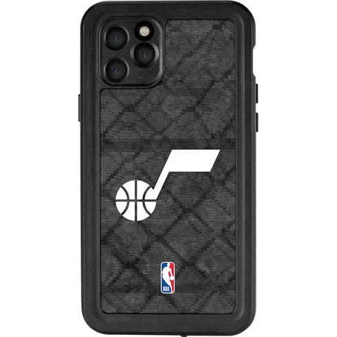 NBA Utah Jazz Black Rust iPhone 11 Pro Waterproof Case