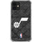 NBA Utah Jazz Black Rust iPhone 12 Mini Clear Case