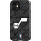 NBA Utah Jazz Black Rust iPhone 12 Mini Impact Case