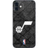 NBA Utah Jazz Black Rust iPhone 12 Mini Skin