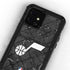 NBA Utah Jazz Black Rust iPhone 12 Mini Waterproof Case