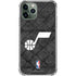 NBA Utah Jazz Black Rust iPhone 12 Pro Clear Case