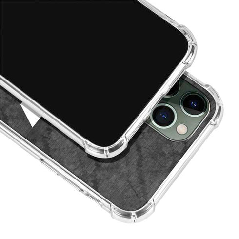 NBA Utah Jazz Black Rust iPhone 12 Pro Clear Case