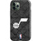NBA Utah Jazz Black Rust iPhone 12 Pro Impact Case