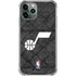NBA Utah Jazz Black Rust iPhone 12 Pro Max Clear Case