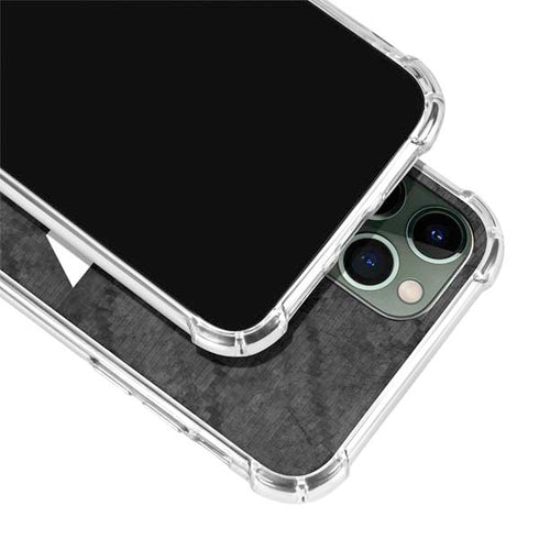 NBA Utah Jazz Black Rust iPhone 12 Pro Max Clear Case