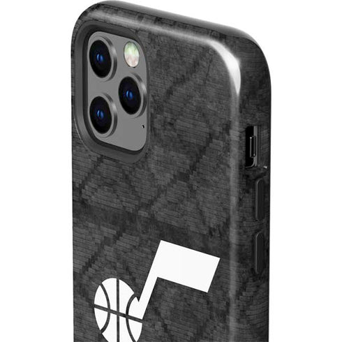 NBA Utah Jazz Black Rust iPhone 12 Pro Max Impact Case